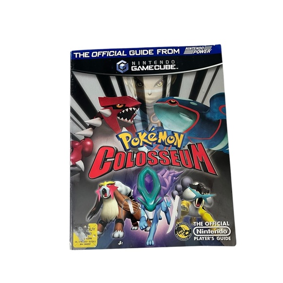 Nintendo Pokémon Colosseum Official Players Guide Nintendo GameCube